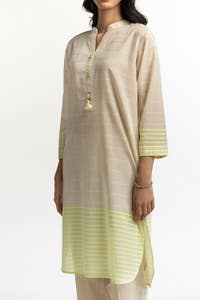 UAE -Dyed Jacquard Florescent Shirt KJ-32202