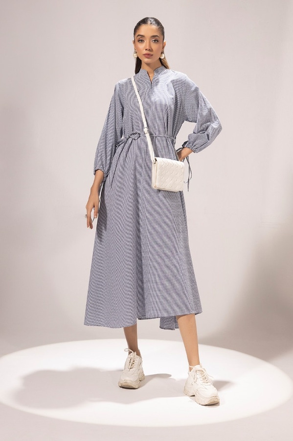 UAE -Yarn Dyed Dress KJ-43017