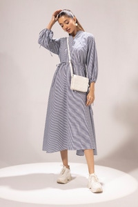 UAE -Yarn Dyed Dress KJ-43017
