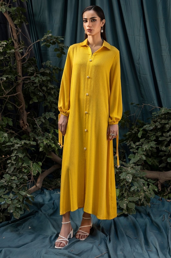 UAE -Yarn Dyed Dress KJ-43023