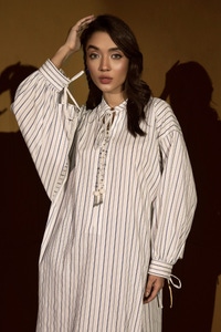 UAE -Yarn Dyed Dress KJ-43040