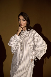 UAE -Yarn Dyed Dress KJ-43040