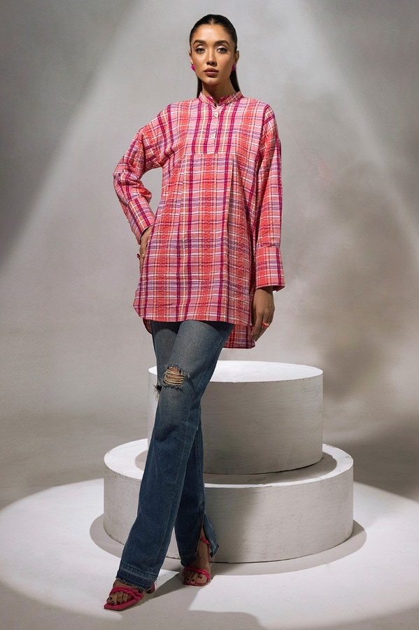 UAE -Yarn Dyed Tunic KJ-43049