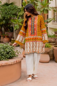 UAE -Cambric Printed Tunic KJ-43100