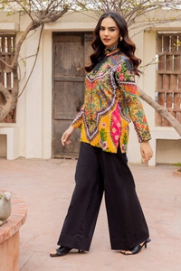 UAE -Cambric Printed Tunic KJ-43102
