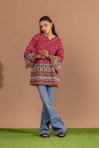 UAE -Cambric Printed Tunic KJ-43107