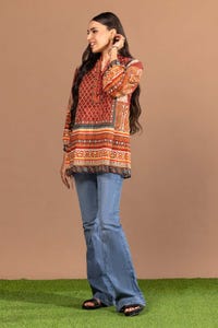 UAE -Cambric Printed Tunic KJ-43108