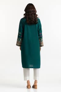 UAE -Chambray Embroidered Shirt KJ-43152