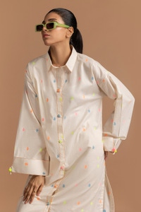 UAE -Jacquard Embellished Shirt KJ-43201-B