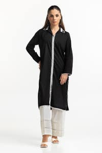 UAE -Lawn Embellished Shirt KJ-43301