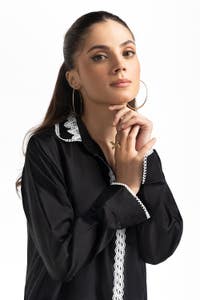 UAE -Lawn Embellished Shirt KJ-43301