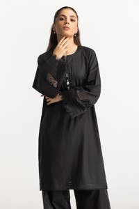 UAE -Lawn Embellished Shirt KJ-43303