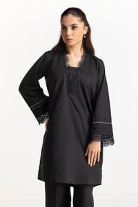 UAE -Lawn Embellished Shirt KJ-43305