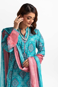 UAE -Lawn Printed Suit KJP-43153