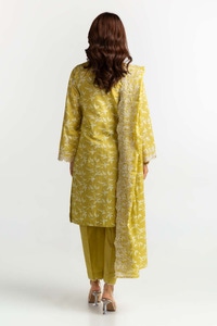 UAE -Lawn Printed With Embroidered Suit KJP-43173