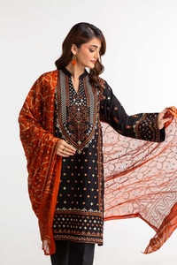UAE -Lawn Embroidered Suit KJP-43177