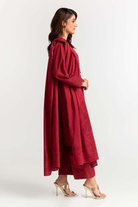 UAE -Chambray Jacquard Dyed Suit KJP-43179
