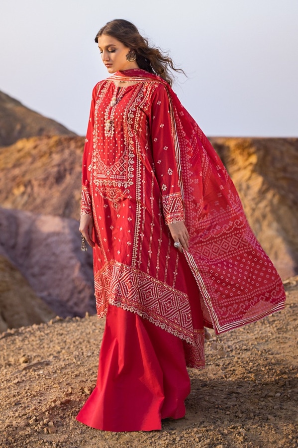 UAE -Embroidered Lawn Suit KJP-43180