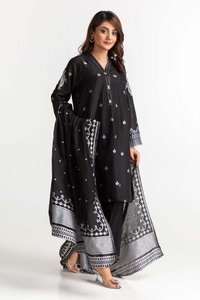 UAE -Jacquard Embroidered Suit KJP-43195