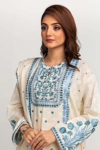 UAE -Dobby Embroidered Suit KJP-43200