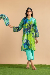 UAE -3PC Lawn Printed Suit KJP-43213