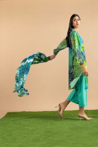 UAE -3PC Lawn Printed Suit KJP-43213