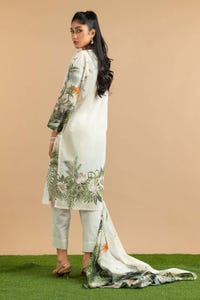 UAE -3PC Lawn Printed Suit KJP-43215