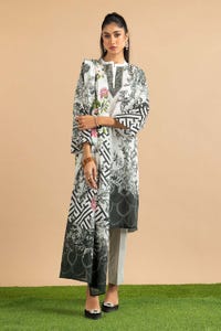 UAE -3PC Lawn Printed Suit KJP-43218