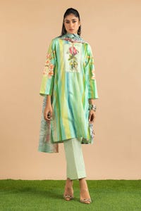 UAE -3PC Lawn Printed Suit KJP-43221