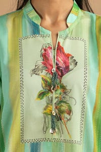 UAE -3PC Lawn Printed Suit KJP-43221