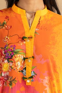 UAE -3PC Lawn Printed Suit KJP-43222