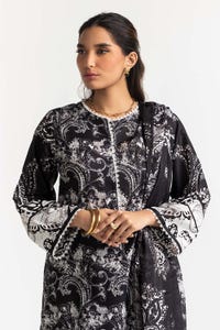 UAE -3PC Lawn Printed Suit KJP-43227