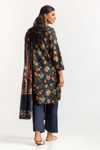 UAE -3PC Lawn Printed Suit KJP-43232