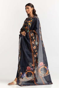 UAE -3PC Lawn Printed Suit KJP-43232
