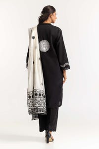 UAE -3PC Lawn Embroidered Suit KJP-43234