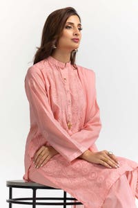 UAE-3 Piece Cambric Embroidered Suit KJP-43310