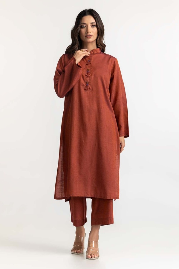 UAE -Yarn Dyed Co-Ord Set KST-42301