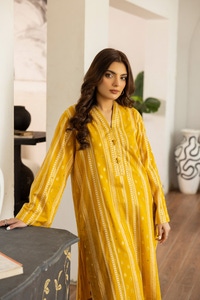 UAE -Lurex Jacquard Shirt and Trouser KST-43031