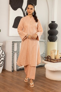 UAE -Lurex Jacquard Shirt and Trouser KST-43032
