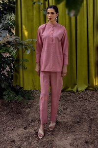 UAE -Yarn Dyed Co-Ord Set KST-43053