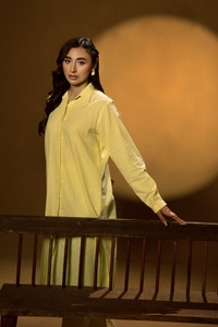 UAE -Seersucker Dyed Co-Ord Set KST-43055