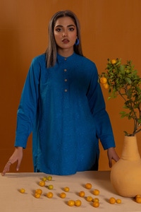 UAE -Cambric Embroidered Co-Ord Set KST-43099