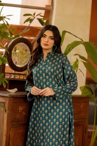 UAE -Cambric Printed Co-Ord Set KST-43140