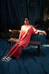 UAE -Yarn Dyed Co-Ord Set KST-43191