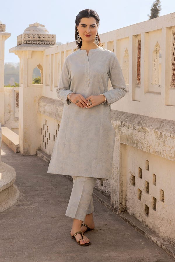 UAE -Dobby Dyed Co-Ord Set KST-43250