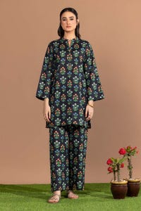 UAE -Cambric Printed Co-Ord Set KST-43263