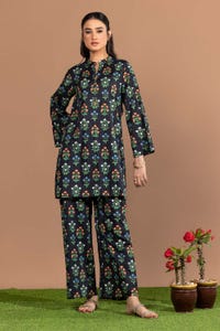 UAE -Cambric Printed Co-Ord Set KST-43263