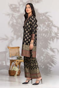 UAE -Jacquard Dyed Co-Ord Set KST-43300