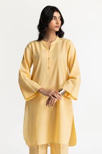 UAE -Lurex Jacquard Embellished Shirt And Trouser KST-43385