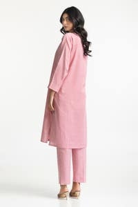 UAE -Lurex Jacquard Embellished Shirt And Trouser KST-43386